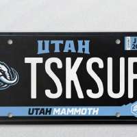 Utah Mammoth license plates now available at the DMV