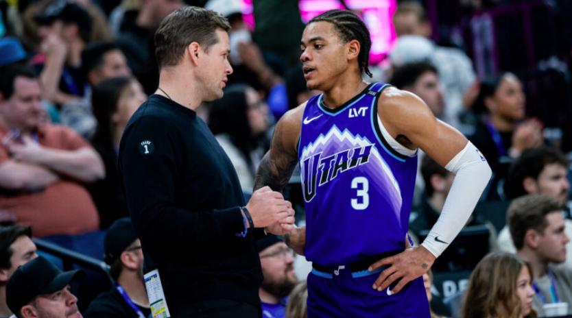 Will Hardy, Jazz players visit Lauri Markkanen in Finland