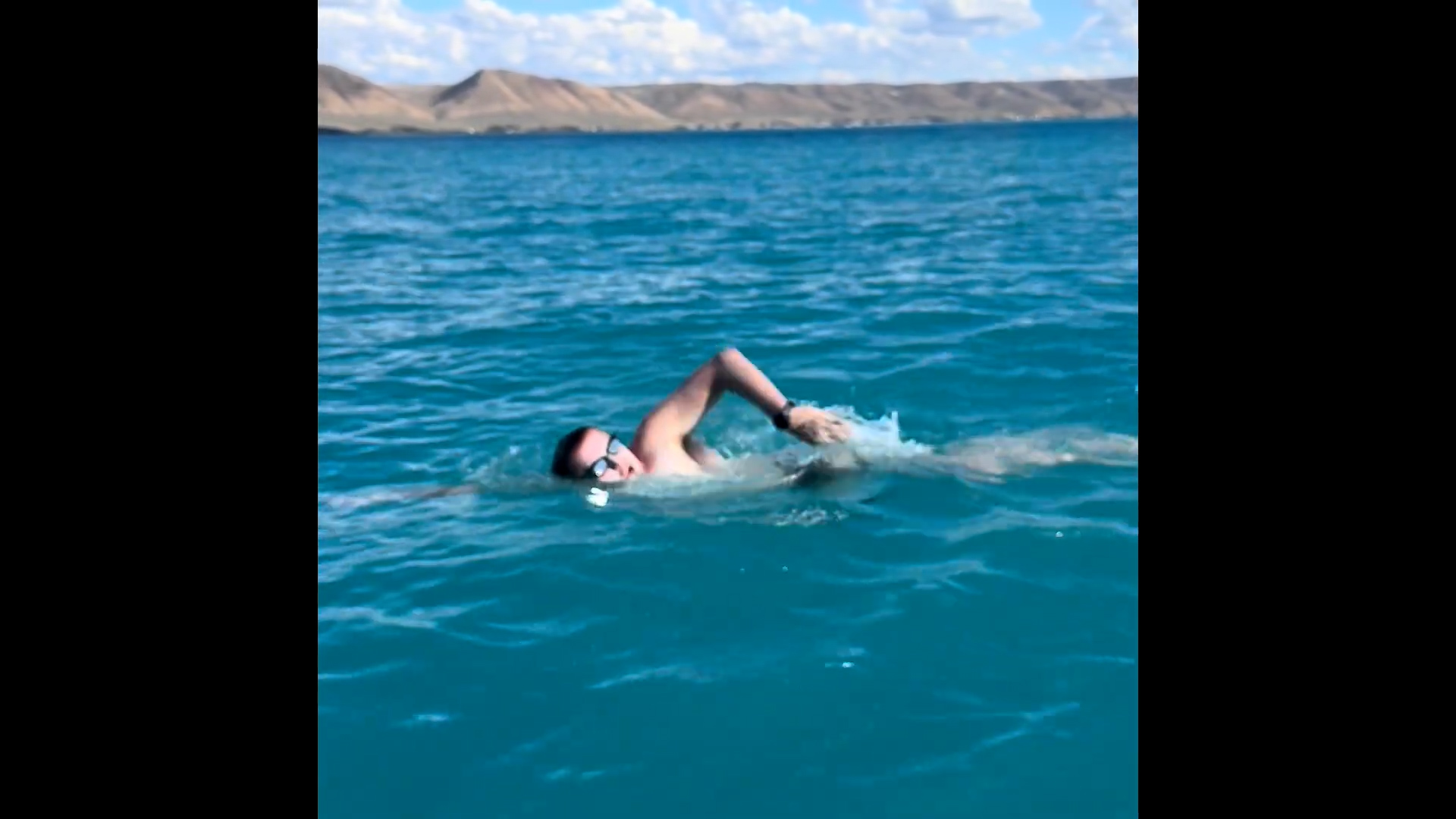 Logan man swims length of Bear Lake, prepares to cross English Channel