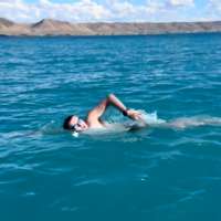 Logan man swims length of Bear Lake, prepares to cross English Channel