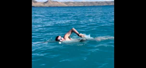Logan man swims length of Bear Lake, prepares to cross English Channel