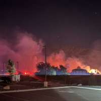 Dugway Fire sparks near mouth of Weber Canyon