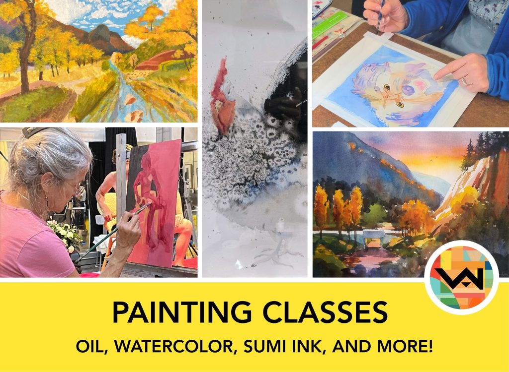 Painting Classes at the Visual Art Institute’s Utah County Location