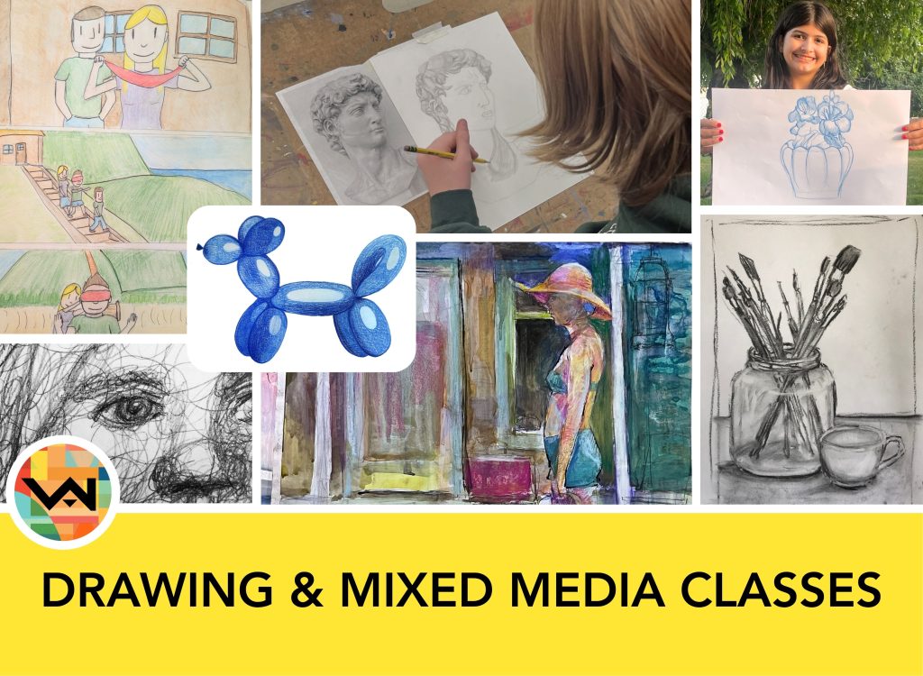 Drawing and Mixed Media Art Classes at the Visual Art Institute