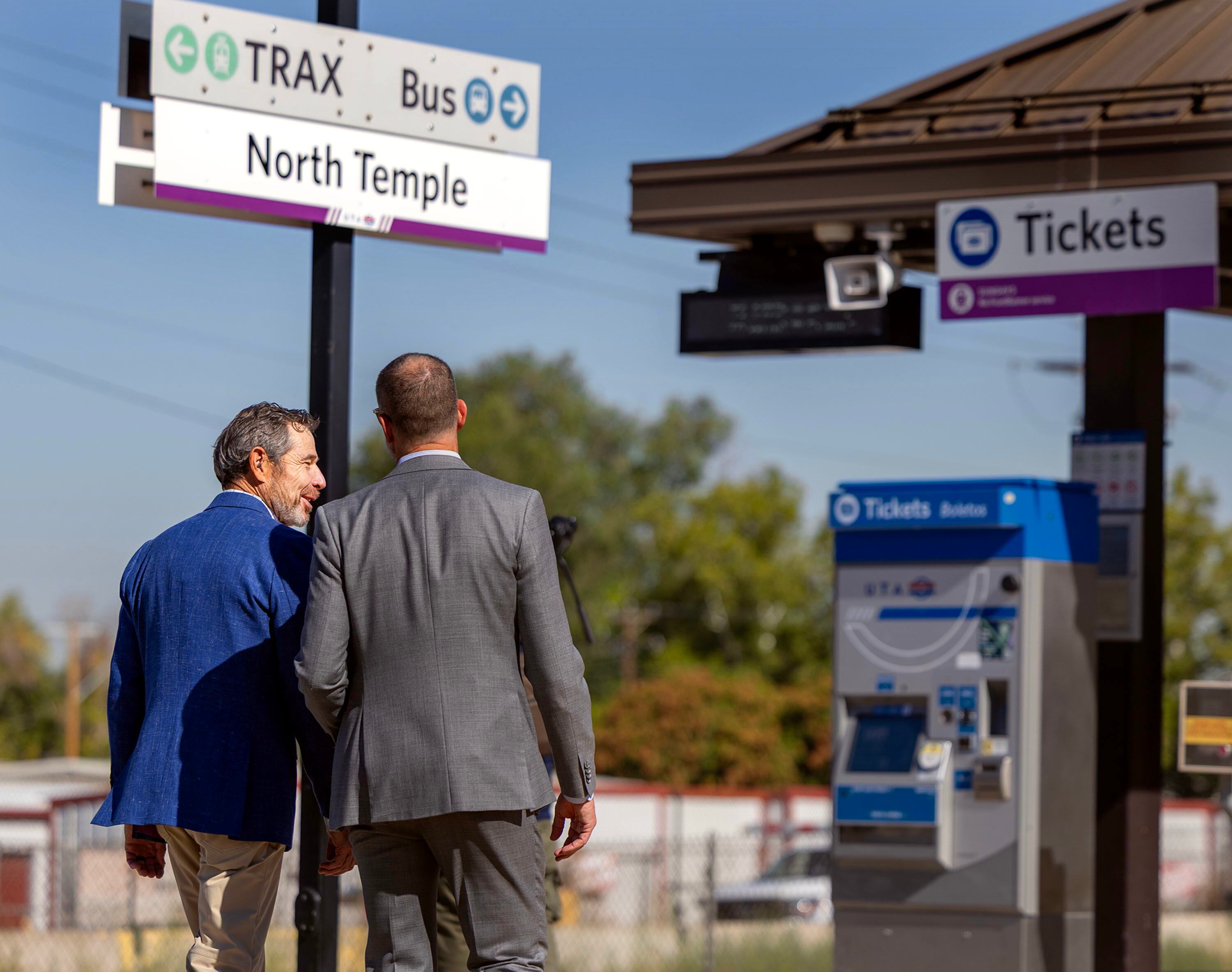 Sen. Curtis talks public transit expansion ahead of temple open house and Olympics