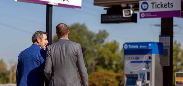 Sen. Curtis talks public transit expansion ahead of temple open house and Olympics
