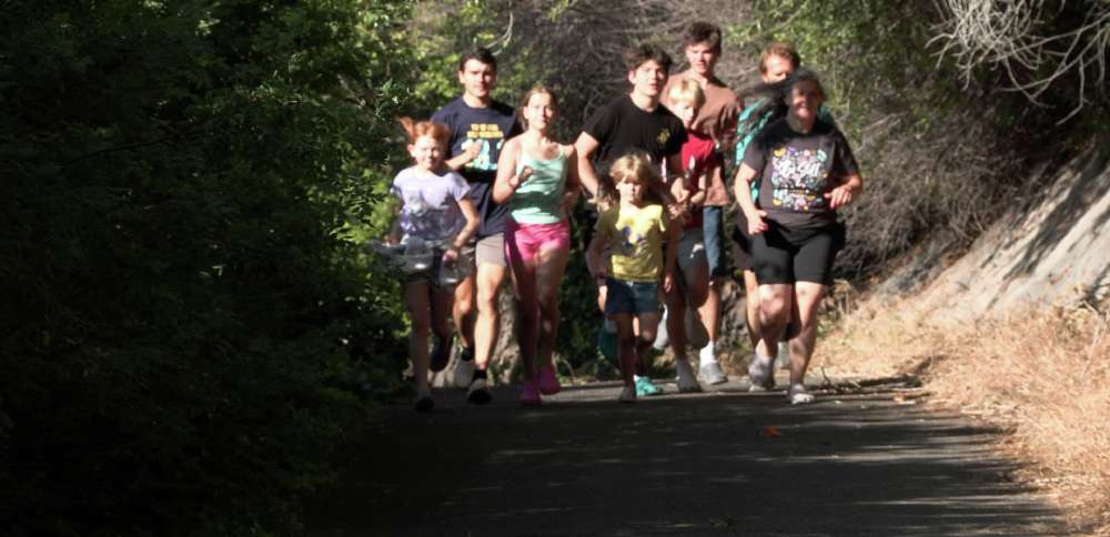 Running is really getting their kids somewhere