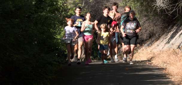 Running is really getting their kids somewhere