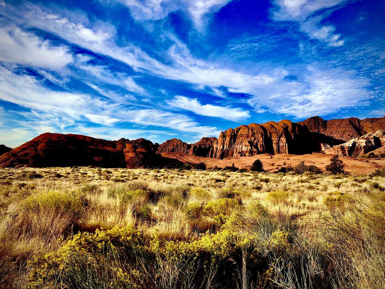 Snow Canyon State Park in Washington County is pictured on Friday, Oct. 9, 2020.