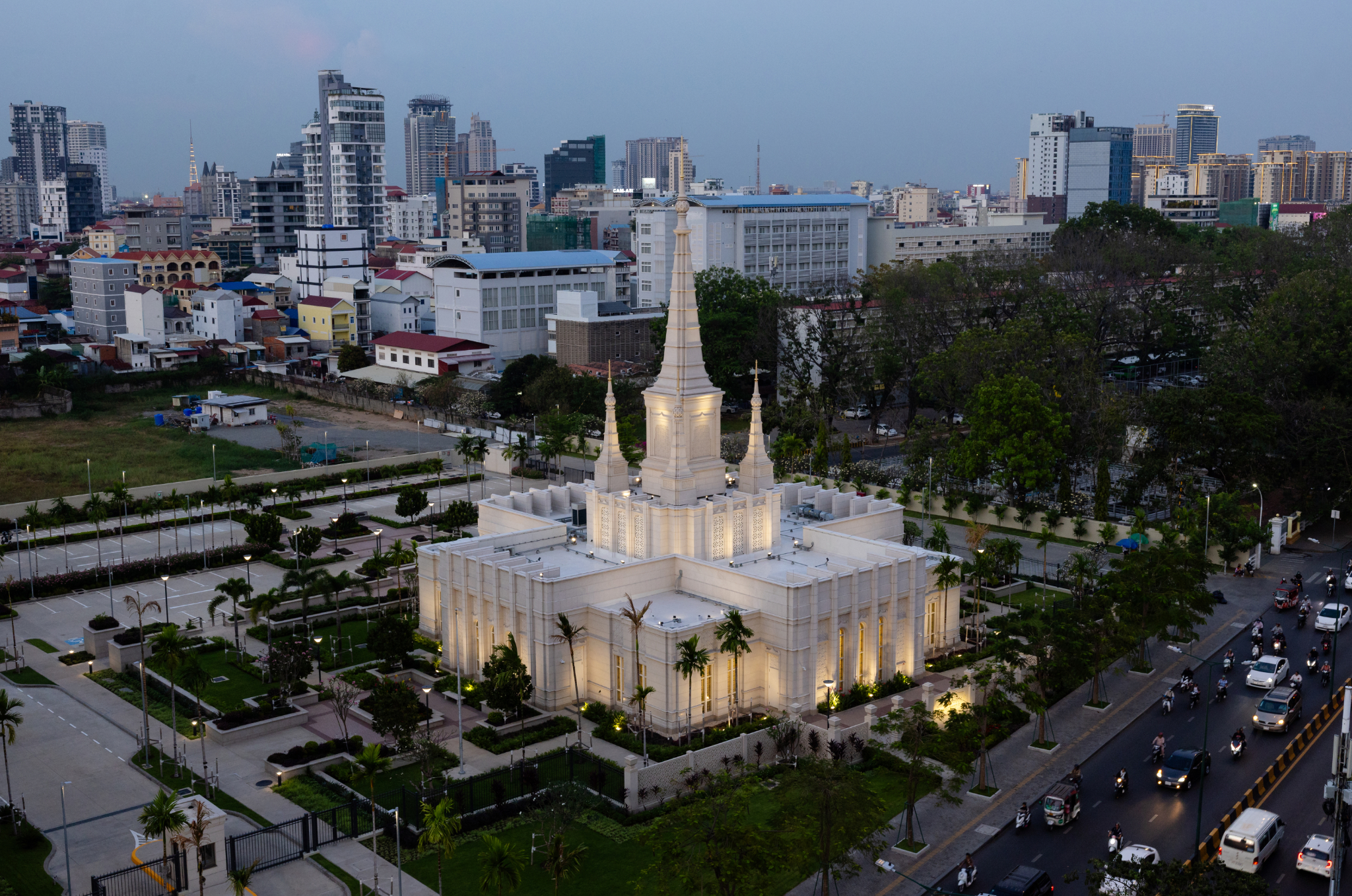 Cambodia's first Latter-day Saint temple opens to the public