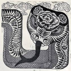 "An Exquisite Corpse," by Saltgrass Printmakers
