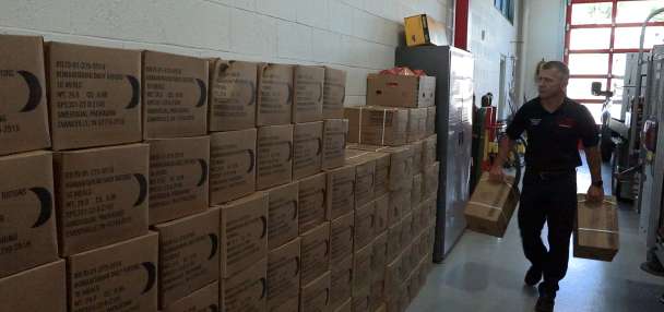 Logan businesses donate 1,500 meals to firefighters, commemorating 2 fallen officers