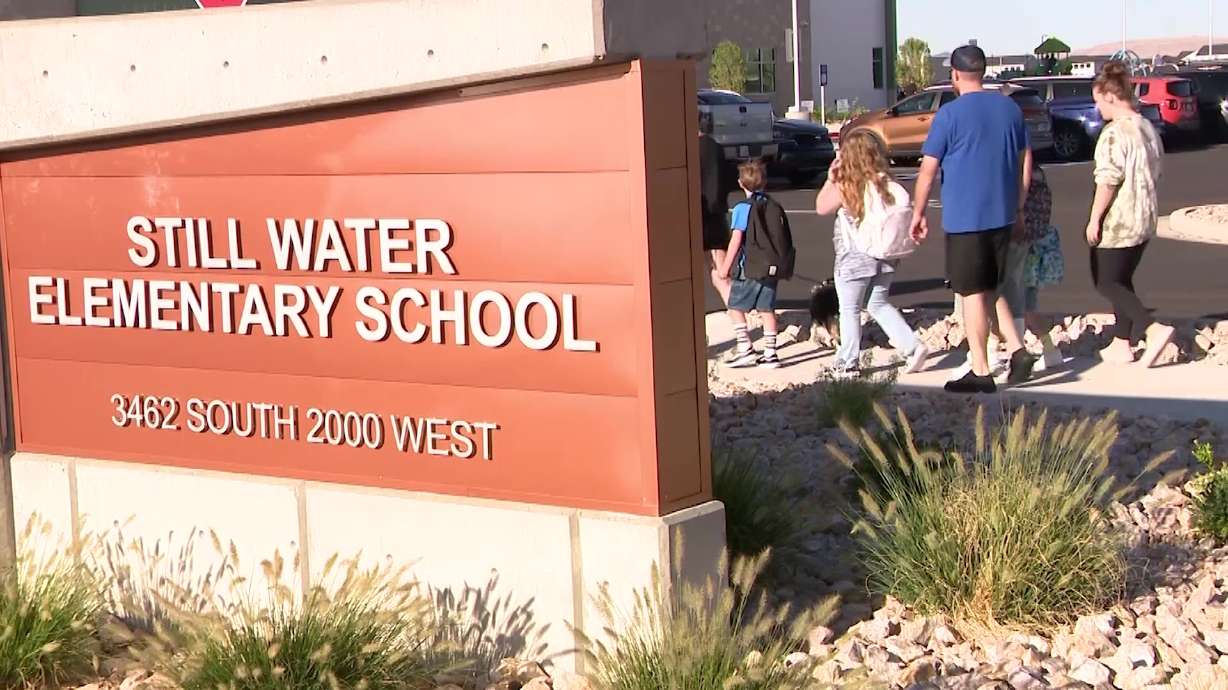 Still Water Elementary School is pictured on Thursday. New schools across Davis County are helping Davis School District keep up with population growth while giving students more space to learn, connect and build new traditions.