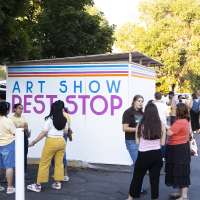 'Local watering hole': BYU students pay tribute to gas stations in 'Rest Stop' art show