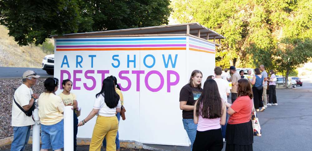 'Local watering hole': BYU students pay tribute to gas stations in 'Rest Stop' art show