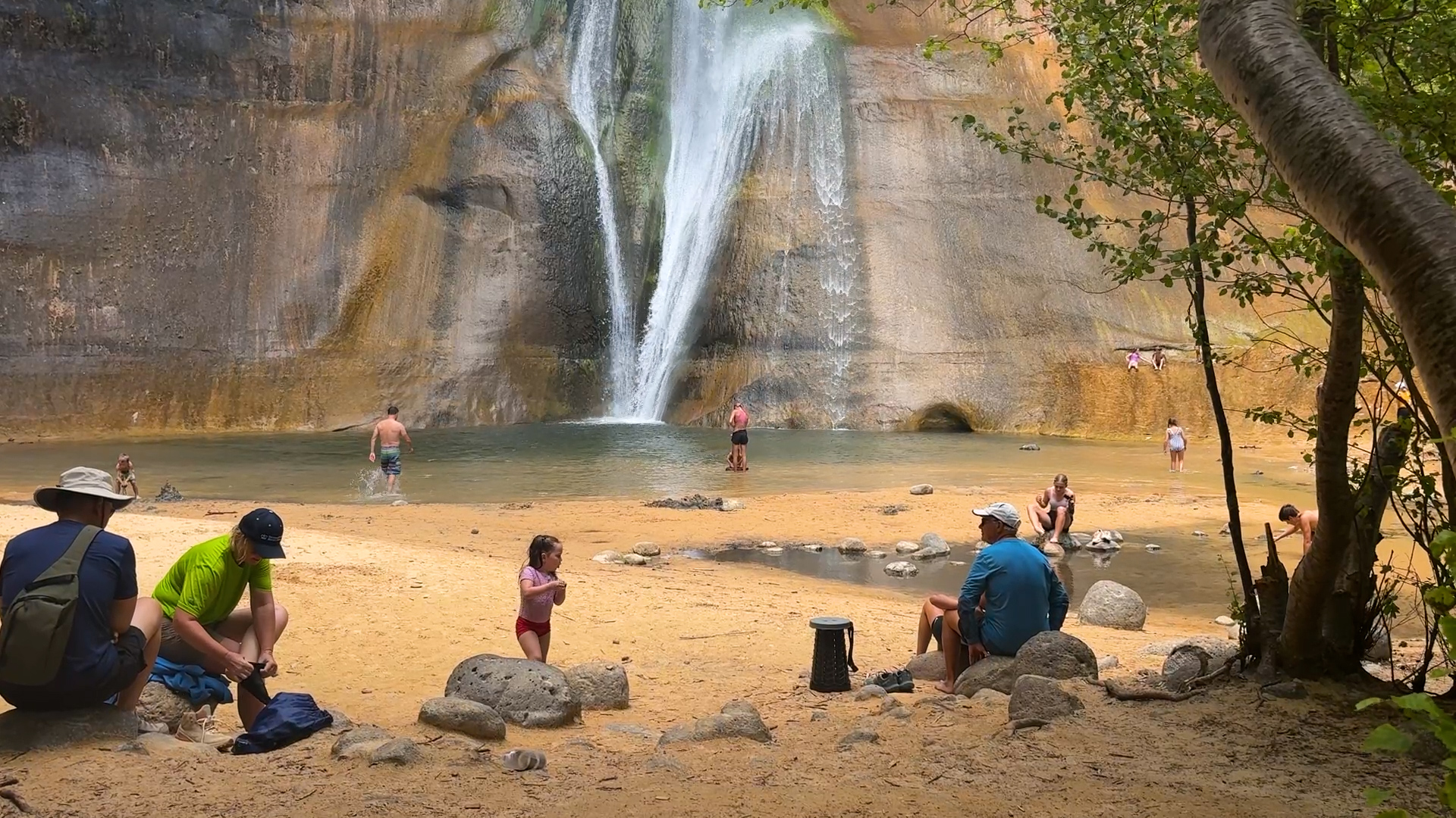 Lower Calf Creek Falls.