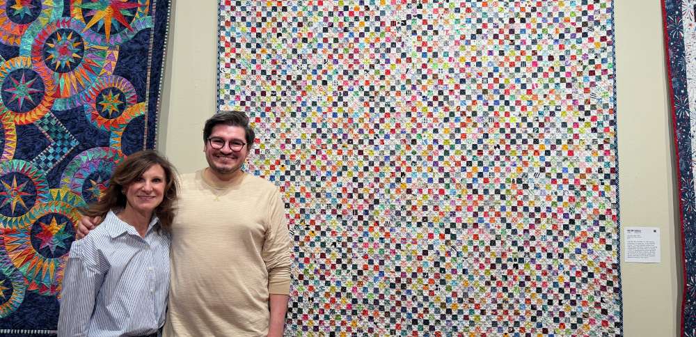 'Shared artistic hobby': Mother-son duo showcases quilts at Springville Museum of Art