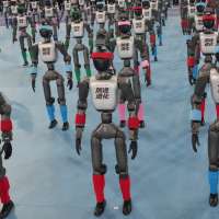 Chinese humanoid robots smash human records in 100m sprint, high jump at Beijing robot games