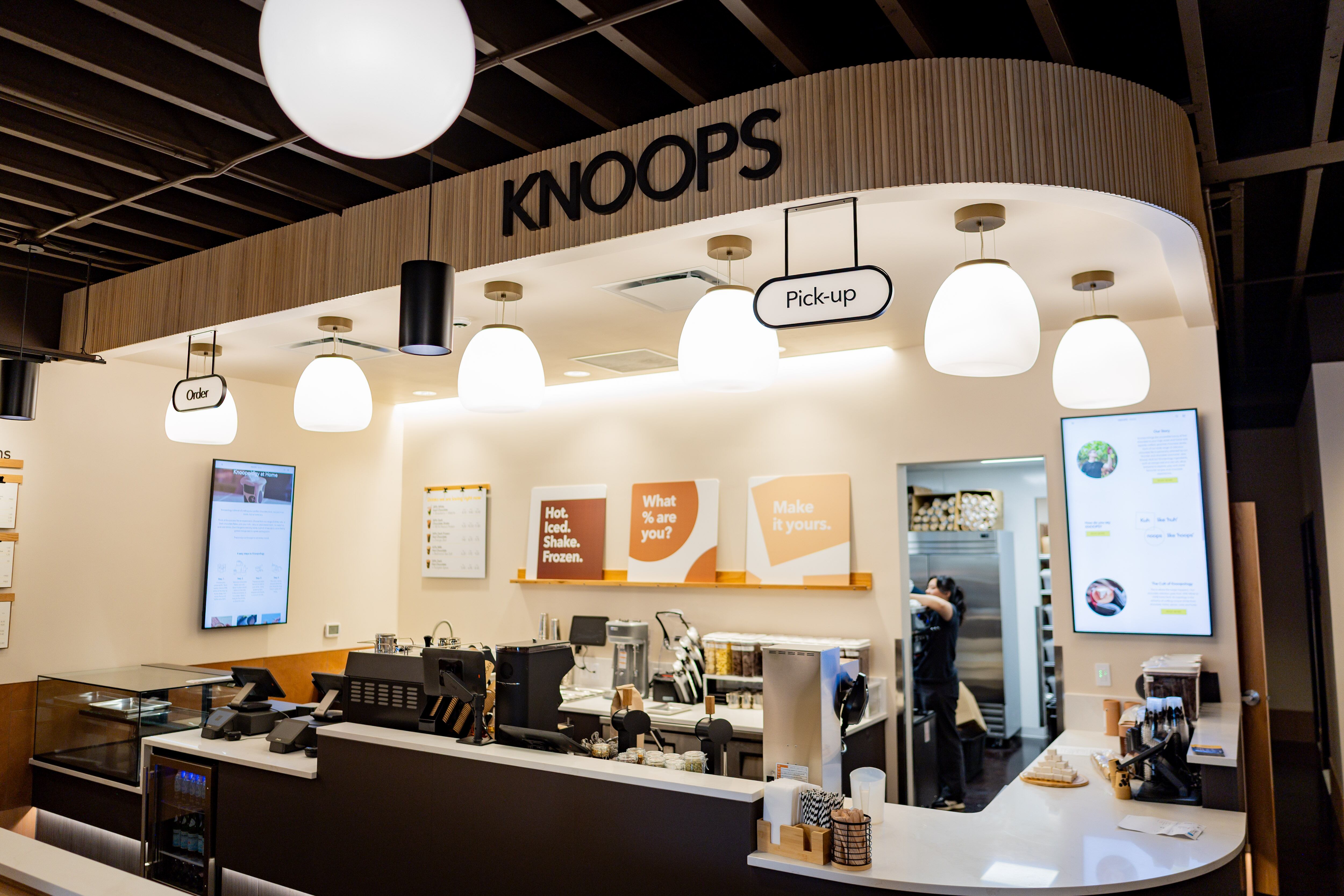 Knoops Drinking Chocolate in Salt Lake City on Tuesday. Knoops, the first of the European chain's U.S. stores, opened on Saturday.