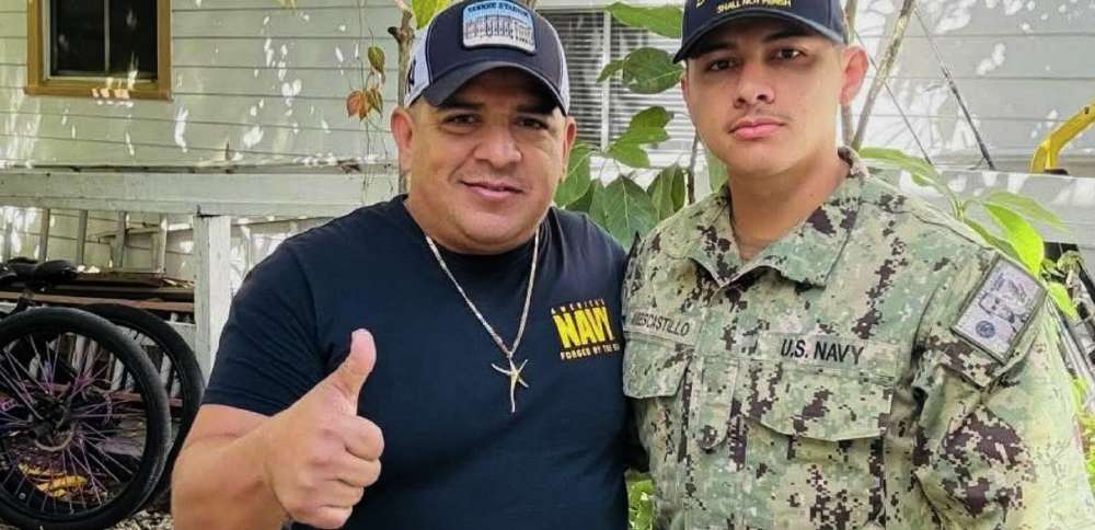 He was waiting for his son to return from the USS Lincoln. Then Border Patrol arrested him.
