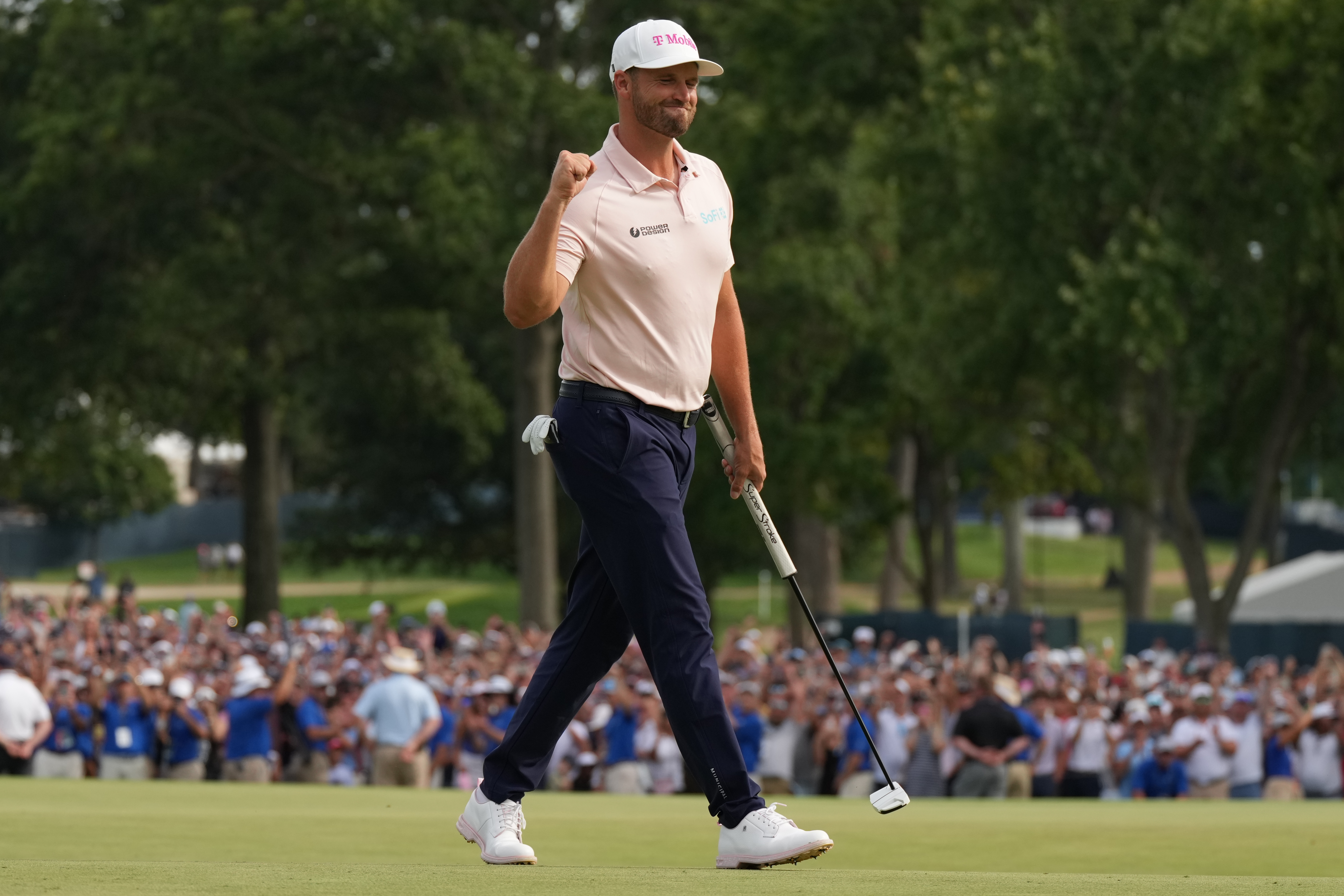 Wyndham Clark holds off McIlroy and Cantlay to capture BMW Championship for 3rd win this year