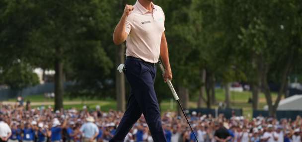 Wyndham Clark holds off McIlroy and Cantlay to capture BMW Championship for 3rd win this year