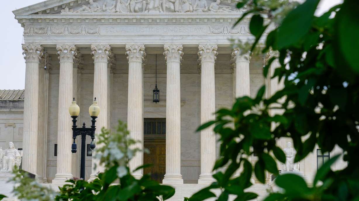 The Supreme Court is seen on Monday, July 27, in Washington. The Supreme Court sided with the Trump administration in a case over President Trump's executive order restricting mail-in voting, though it remains unclear how much can be implemented before the midterm elections.