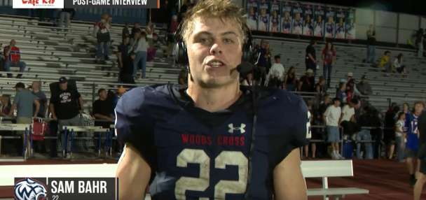 Cafe Rio Game Night Live player of the game: Woods Cross' Sam Bahr