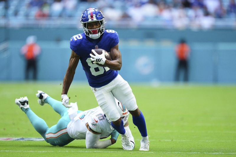 Giants WR Calvin Austin III carted off practice field | KSL.com