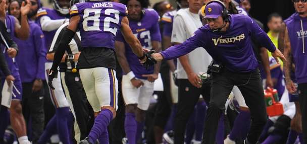 Vikings WR Jeshaun Jones gets a 3-game suspension for violating the NFL's substance abuse policy