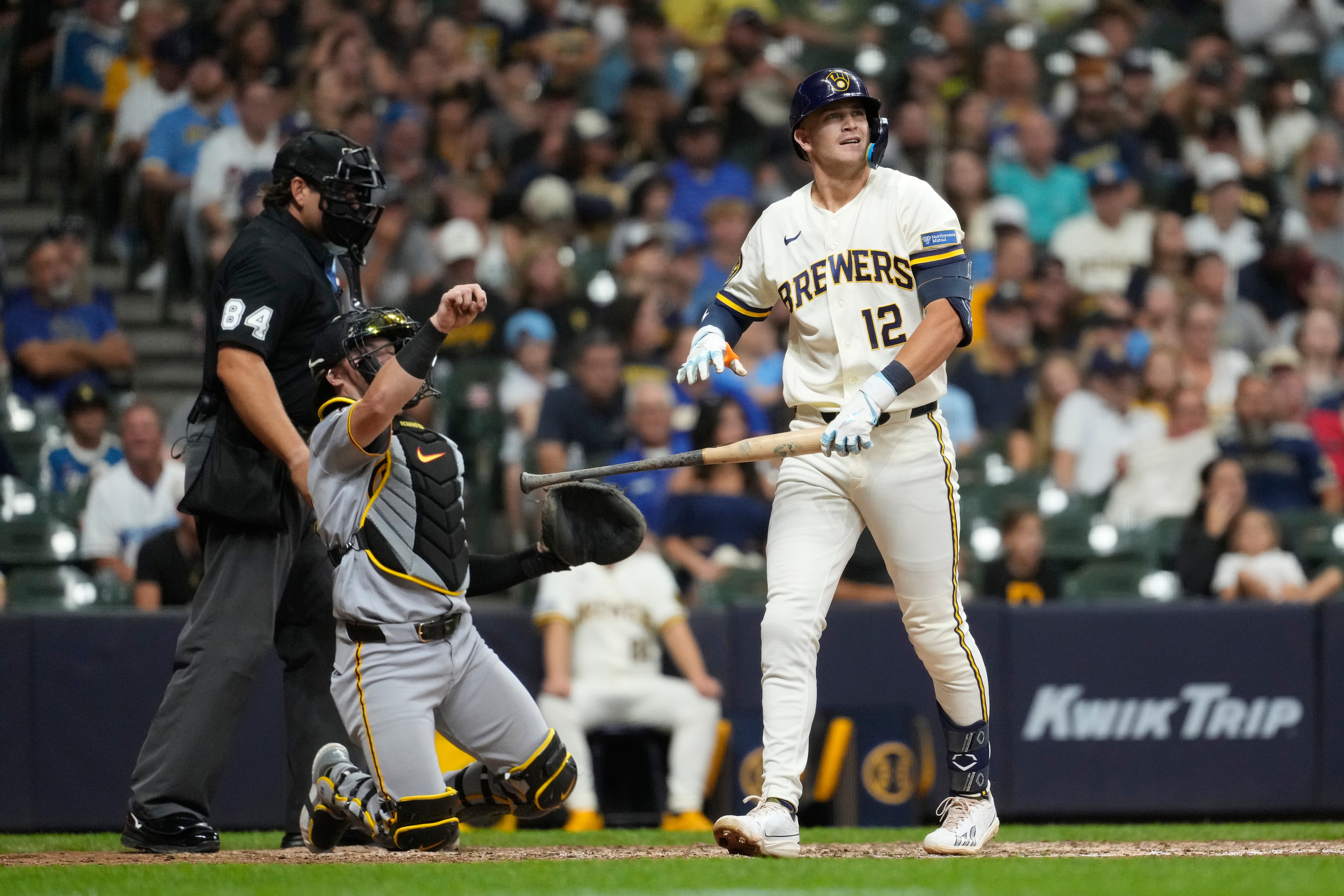 Brewers manager Pat Murphy benches rookie Cooper Pratt in 10-inning loss to Mets