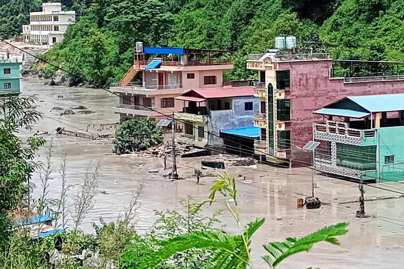Hundreds missing after devastating flood hits Nepal-Tibet border, 95 bodies recovered