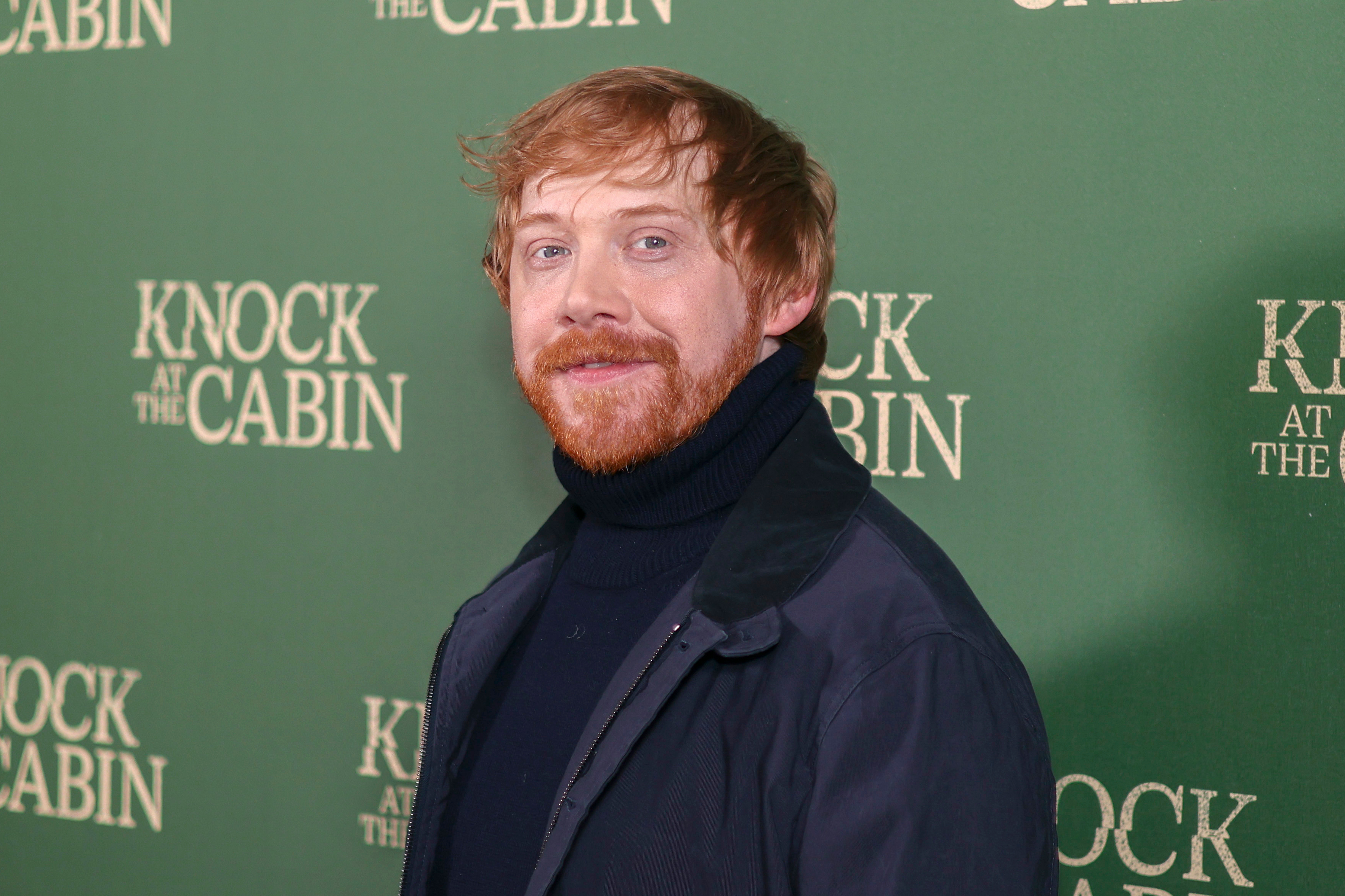 FILE - Rupert Grint appears at a screening of the film "Knock at the Cabin" in London on Jan. 25, 2023. 