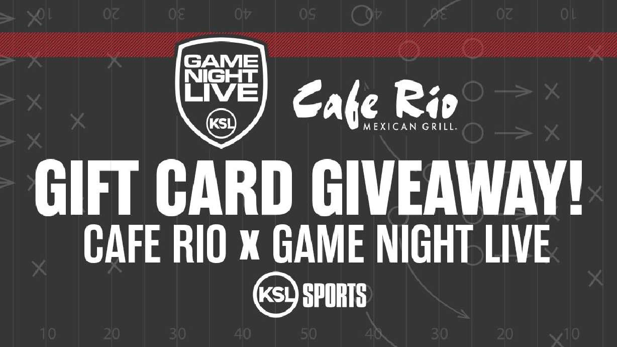GAME NIGHT LIVE $50 CAFÉ RIO GIFT CARD GIVEAWAY