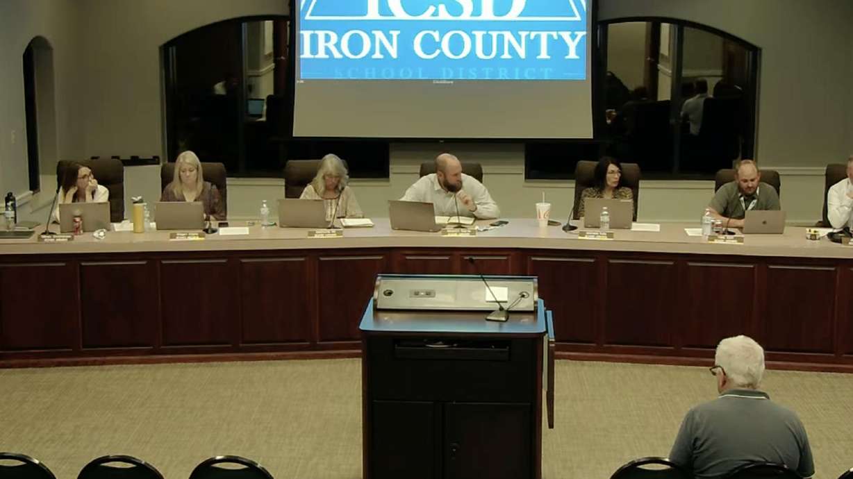 The Iron County School District approves 4-day school week for 2027-2028 school year, with the option to delay to the 2028-2029 school year.