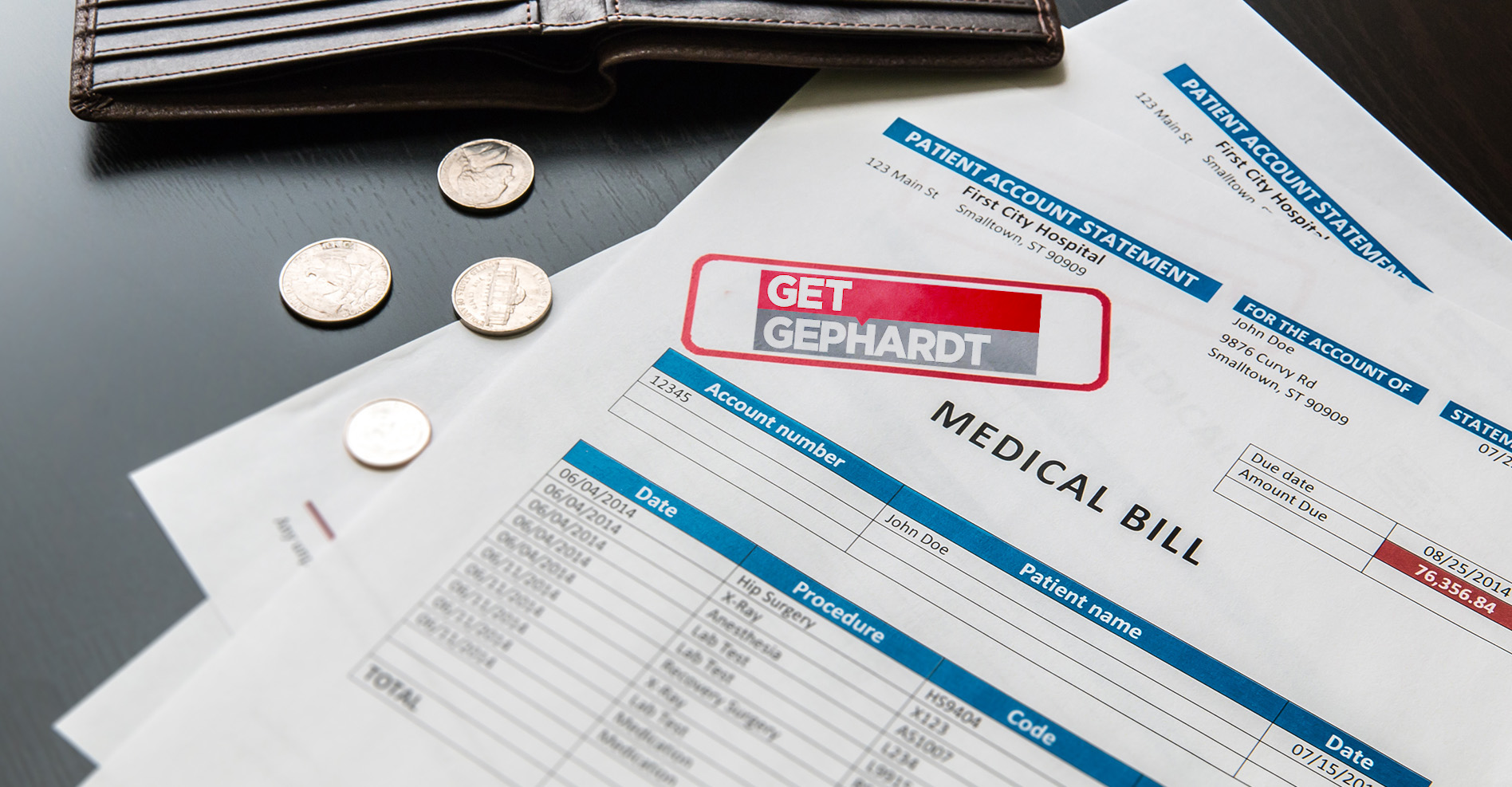 Get Gephardt helps Marysvale couple facing collections for paid hospital bills. 