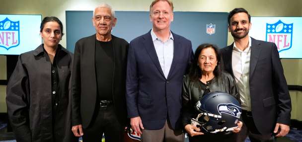 NFL owners unanimously approve the sale of the Seahawks to Vinod Khosla and his family