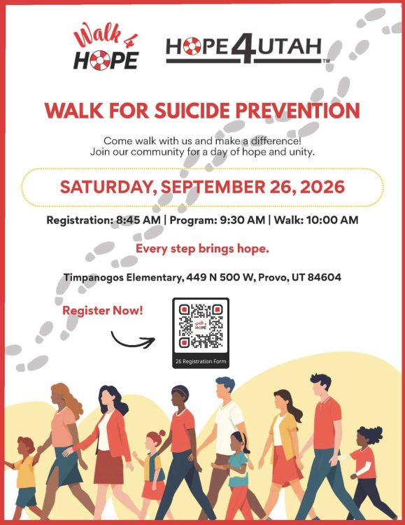 Walk 4 Hope: Suicide Awareness and Prevention Event