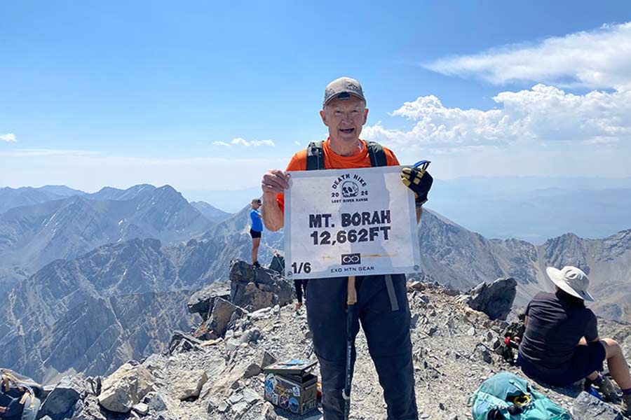 86-year-old who summited Mount Borah may be the oldest person to do it