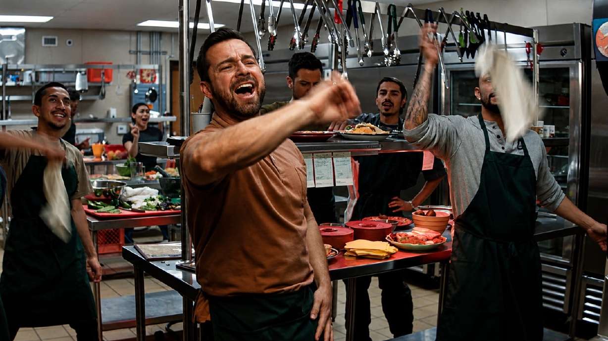 A 21-stop promotional campaign for "Brotherhood," an immigration-themed musical filmed in Utah, starts on Saturday in Provo. The photo comes from the film.