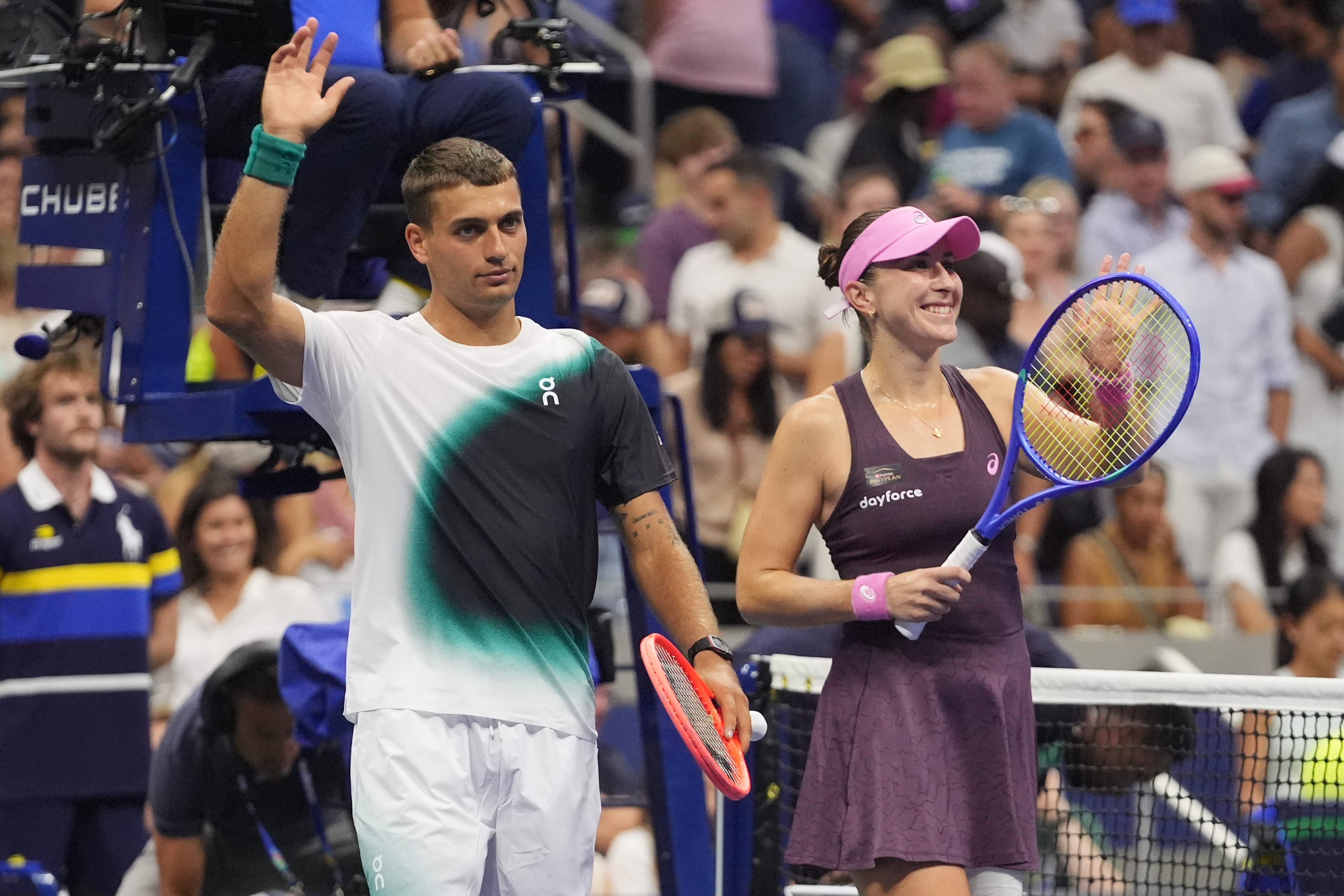 Bencic and Cobolli knock out Svitolina and Monfils to reach the US Open mixed doubles final