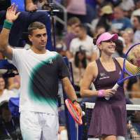 Karolina Muchova and Jakub Mensik win the US Open mixed doubles championship