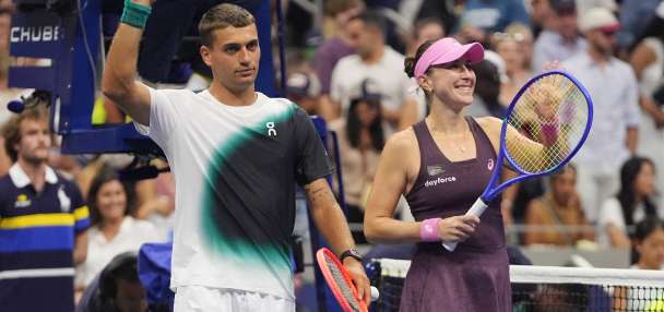 Bencic and Cobolli knock out Svitolina and Monfils to reach the US Open mixed doubles final