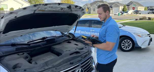 Utah startup creates program to renew emissions and registration in your driveway