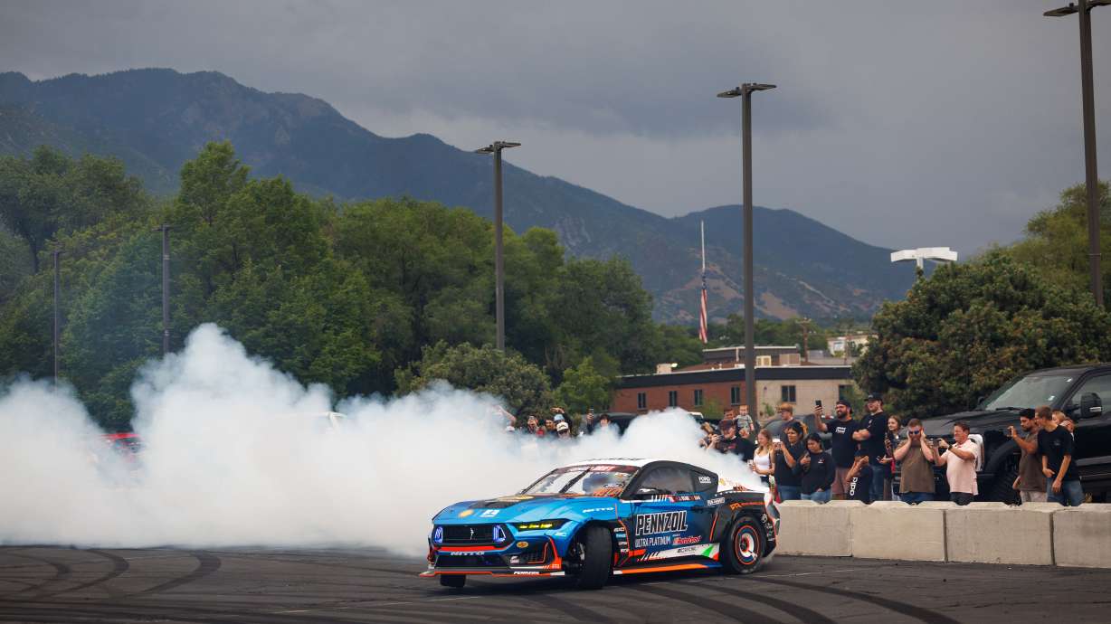 Young Ford's drift demos return to Riverdale Road