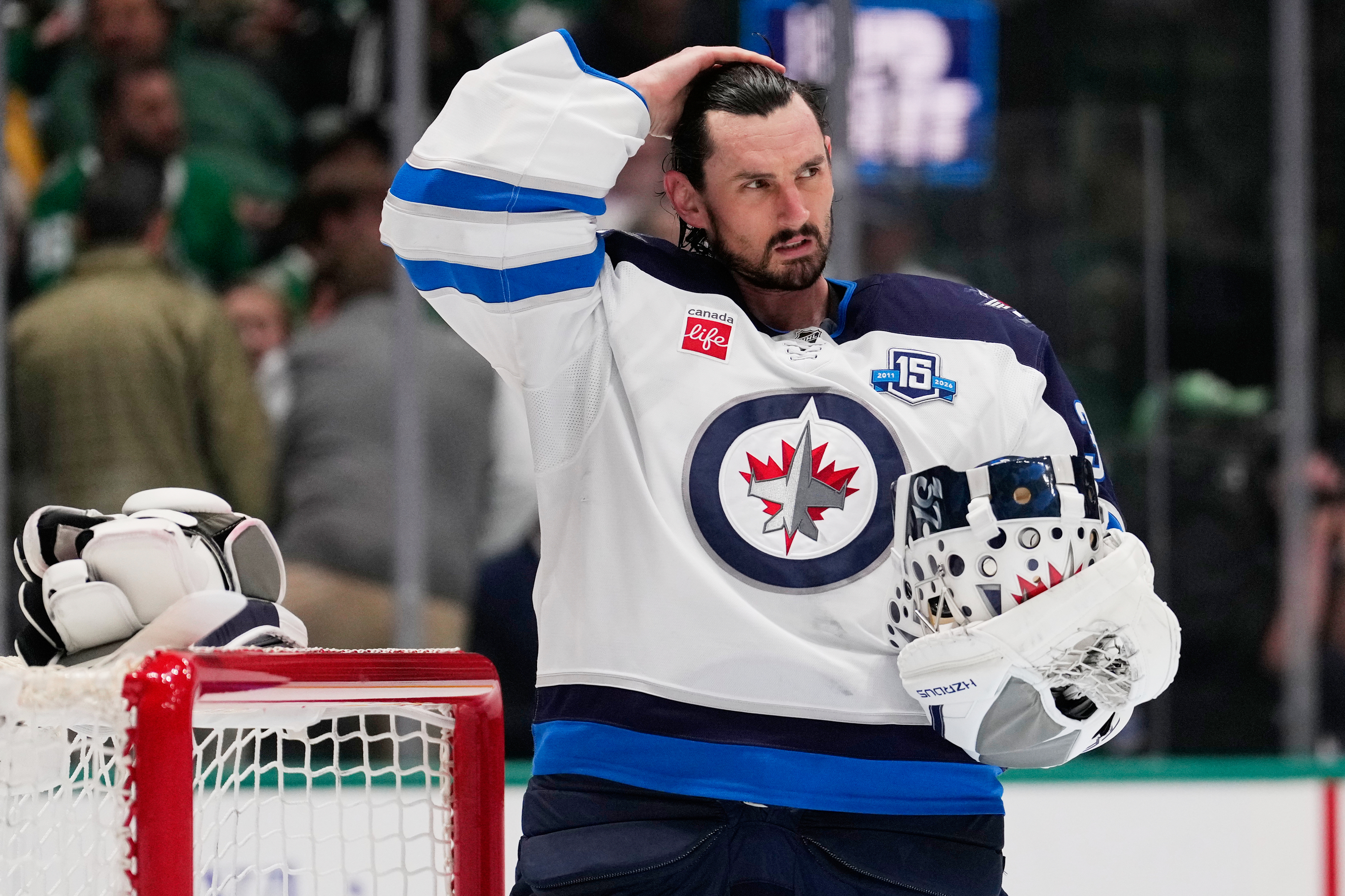 Goaltender Connor Hellebuyck confirms he asked the Winnipeg Jets for a trade