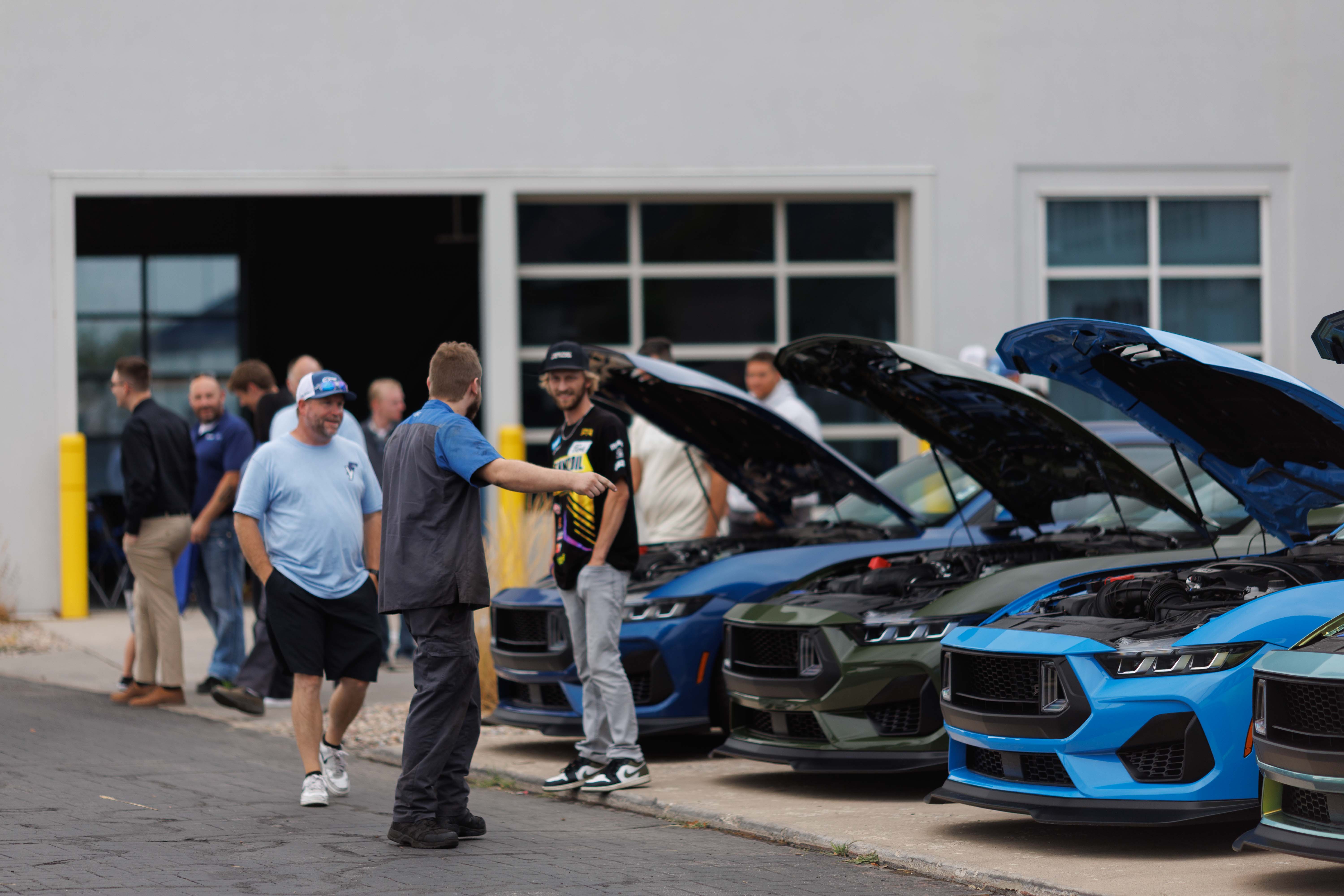Young Ford's drift demos return to Riverdale Road 