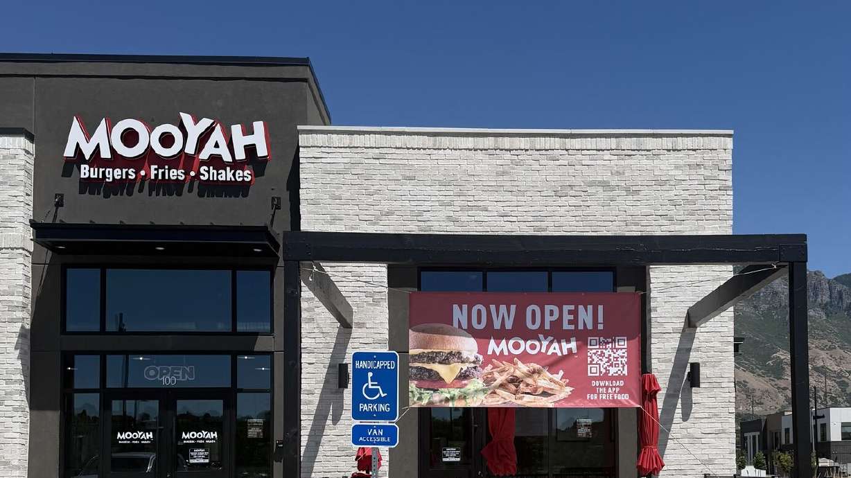 Utahns in two counties will soon have a new option for burgers, fries and shakes with MOOYAH set to expand its presence in the state with six new locations, the company announced Tuesday.