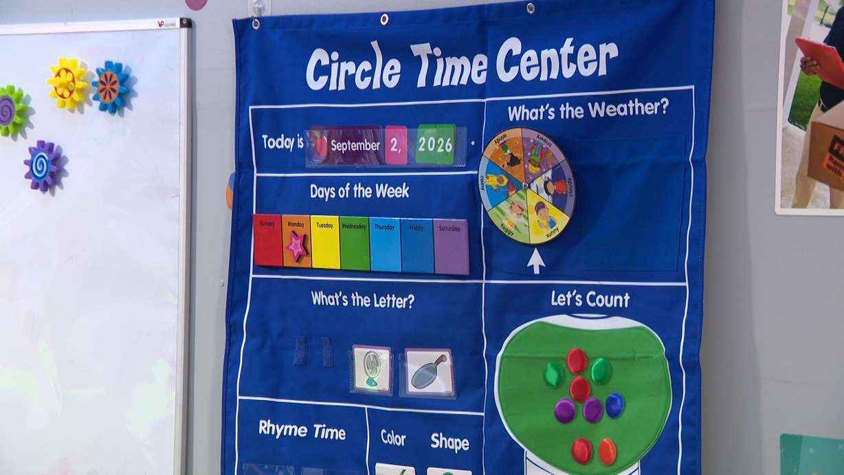 Brighter Steps Childcare in Taylorsville is pictured on Thursday.