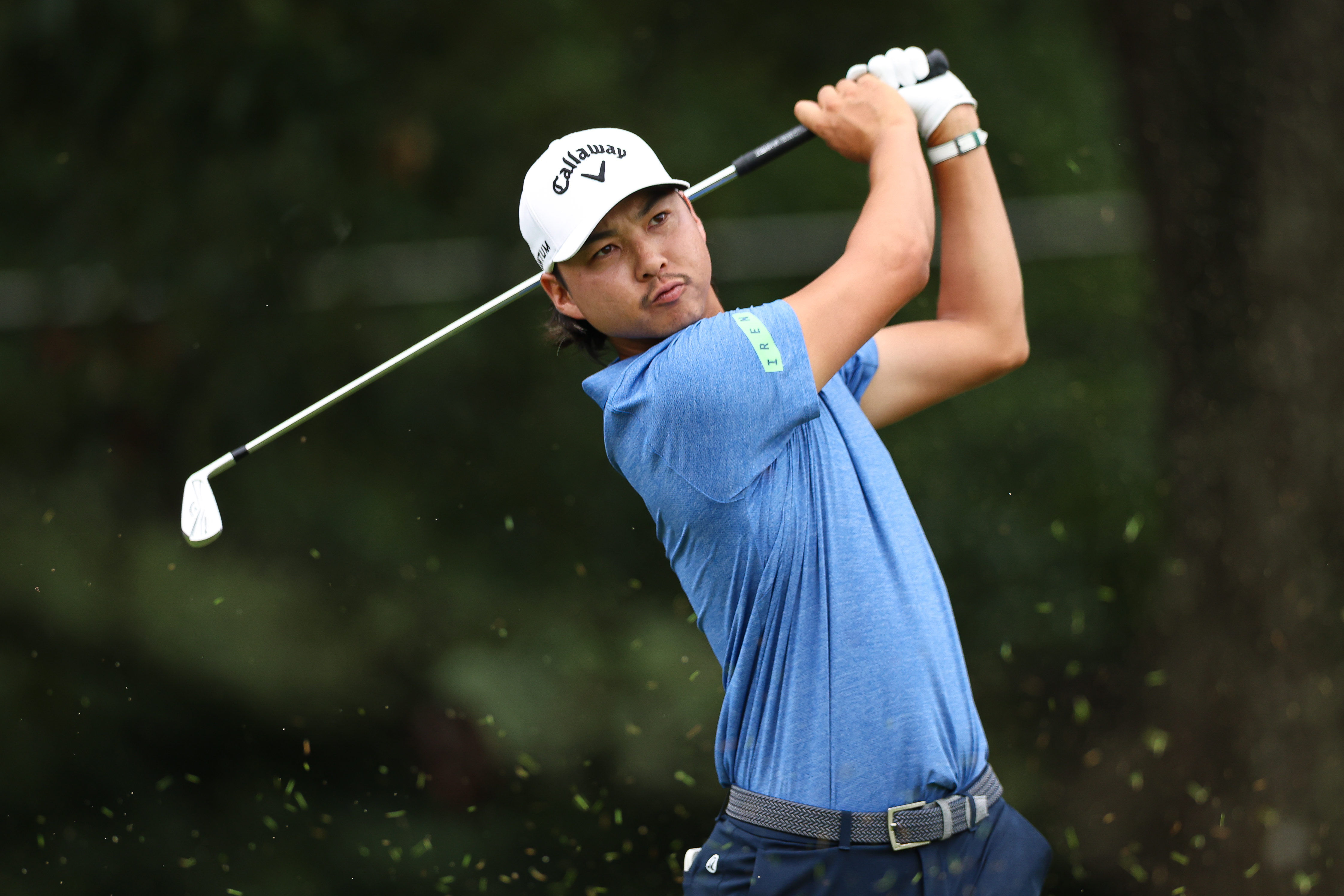 Min Woo Lee makes Tour Championship debut by matching his career best with 62